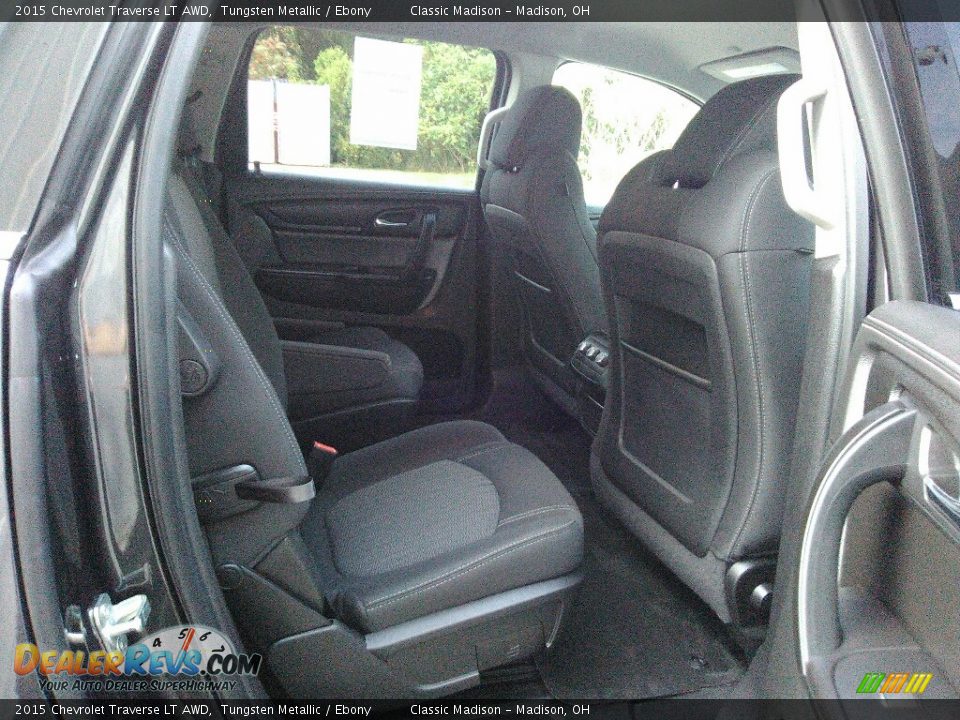 2015 Chevrolet Traverse LT AWD Tungsten Metallic / Ebony Photo #15