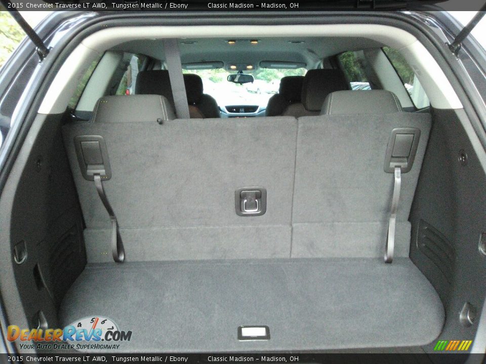 2015 Chevrolet Traverse LT AWD Tungsten Metallic / Ebony Photo #23