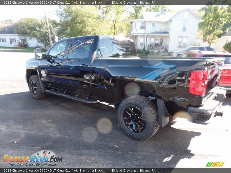 Black 2018 Chevrolet Silverado 2500HD LT Crew Cab 4x4 Photo #5