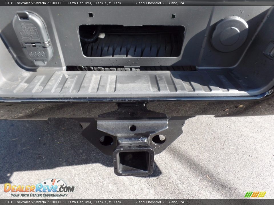 2018 Chevrolet Silverado 2500HD LT Crew Cab 4x4 Black / Jet Black Photo #11