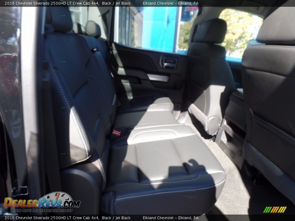 2018 Chevrolet Silverado 2500HD LT Crew Cab 4x4 Black / Jet Black Photo #15