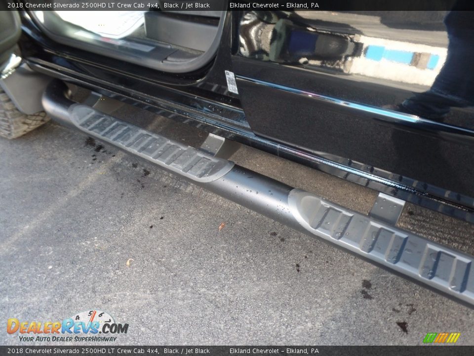 2018 Chevrolet Silverado 2500HD LT Crew Cab 4x4 Black / Jet Black Photo #19