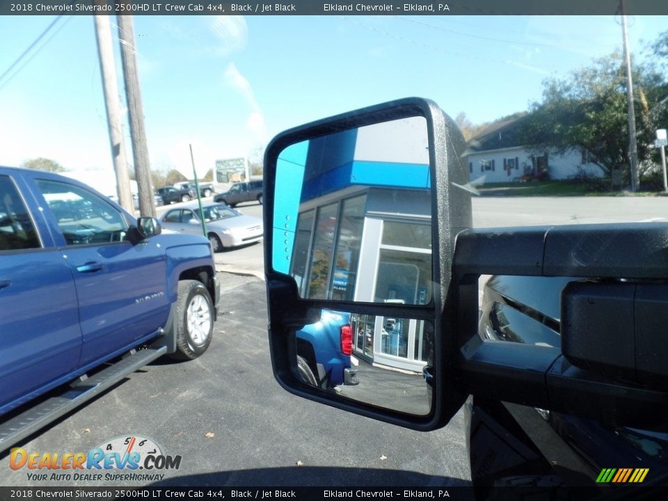 2018 Chevrolet Silverado 2500HD LT Crew Cab 4x4 Black / Jet Black Photo #20