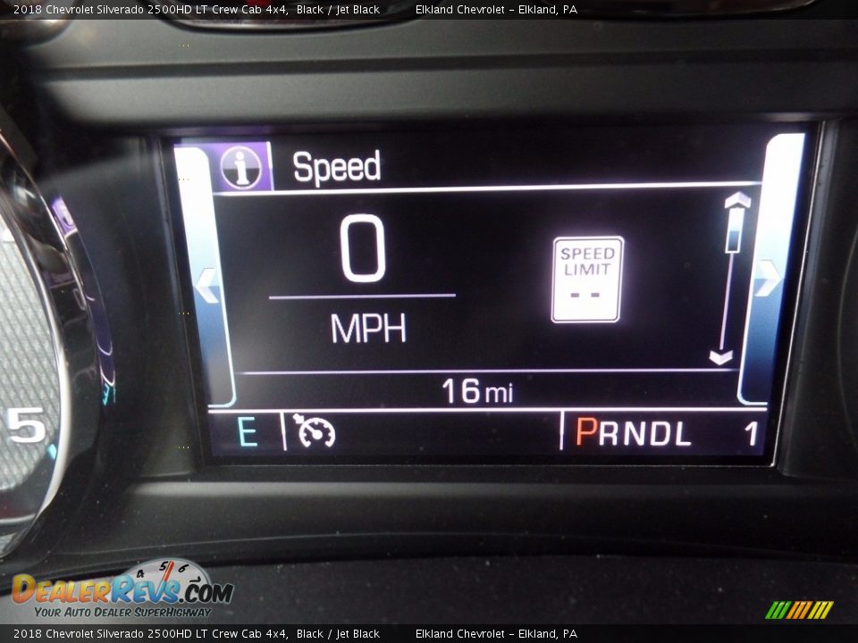 2018 Chevrolet Silverado 2500HD LT Crew Cab 4x4 Black / Jet Black Photo #27