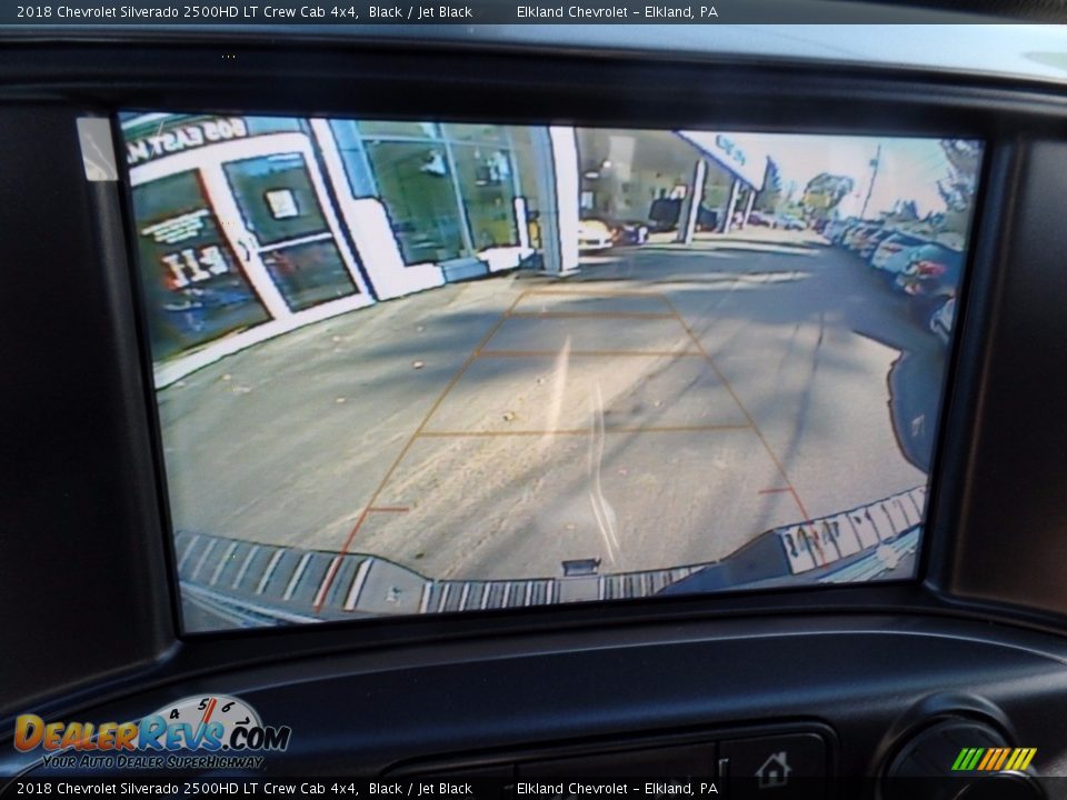 2018 Chevrolet Silverado 2500HD LT Crew Cab 4x4 Black / Jet Black Photo #32