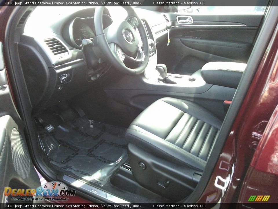 2018 Jeep Grand Cherokee Limited 4x4 Sterling Edition Velvet Red Pearl / Black Photo #5