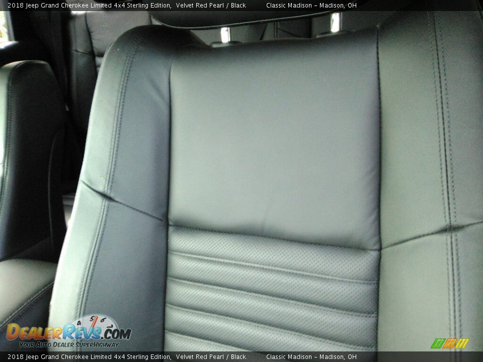 2018 Jeep Grand Cherokee Limited 4x4 Sterling Edition Velvet Red Pearl / Black Photo #6