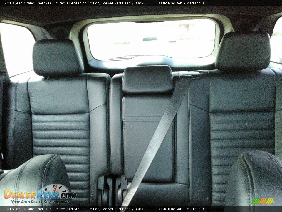 2018 Jeep Grand Cherokee Limited 4x4 Sterling Edition Velvet Red Pearl / Black Photo #7