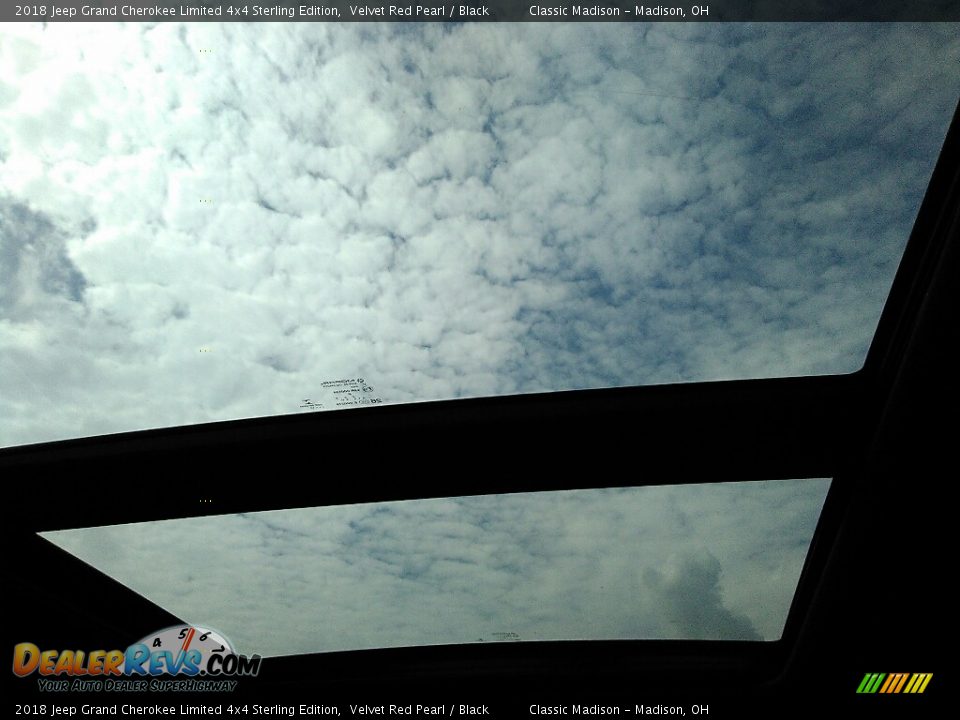 2018 Jeep Grand Cherokee Limited 4x4 Sterling Edition Velvet Red Pearl / Black Photo #10