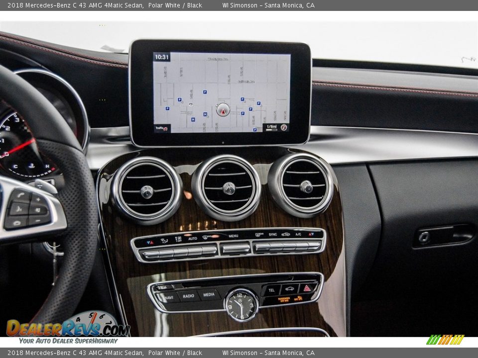 Controls of 2018 Mercedes-Benz C 43 AMG 4Matic Sedan Photo #5