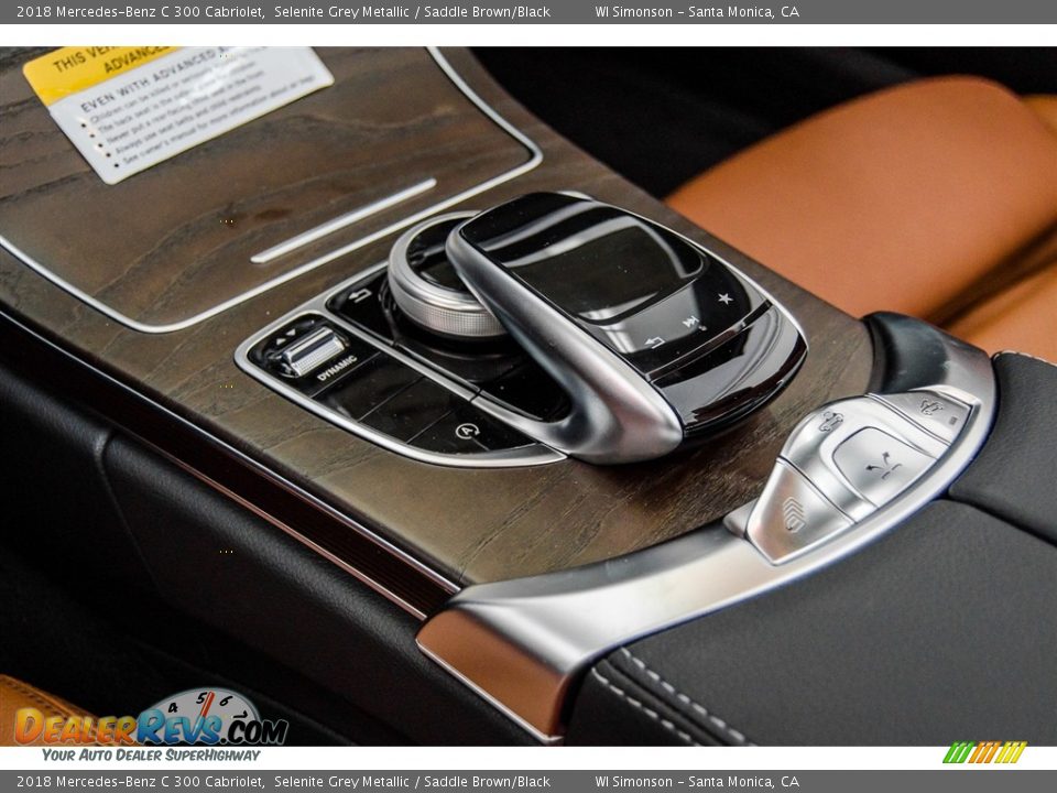 Controls of 2018 Mercedes-Benz C 300 Cabriolet Photo #7