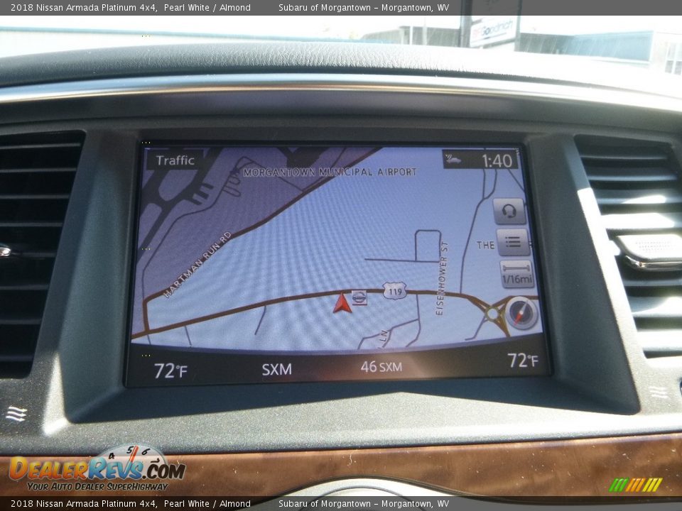Navigation of 2018 Nissan Armada Platinum 4x4 Photo #20