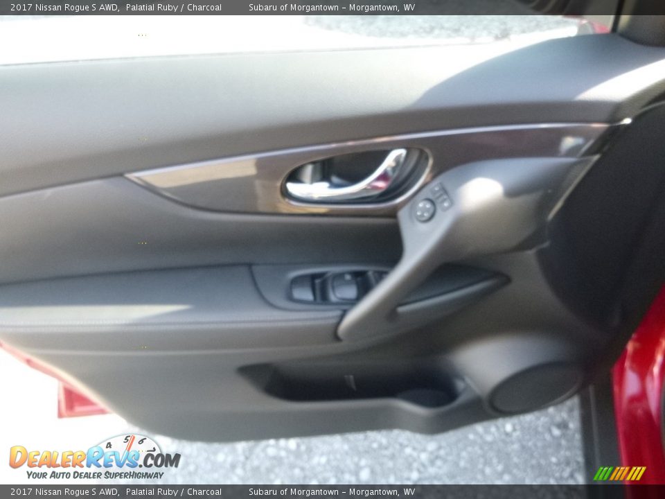 2017 Nissan Rogue S AWD Palatial Ruby / Charcoal Photo #15