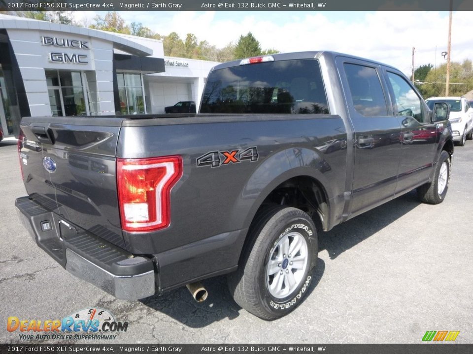 2017 Ford F150 XLT SuperCrew 4x4 Magnetic / Earth Gray Photo #4