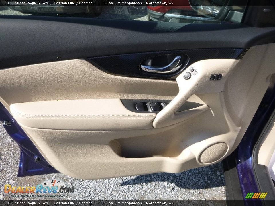 2017 Nissan Rogue SL AWD Caspian Blue / Charcoal Photo #13