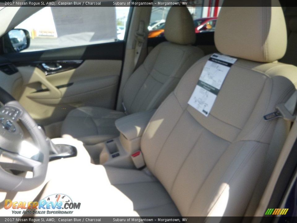2017 Nissan Rogue SL AWD Caspian Blue / Charcoal Photo #14