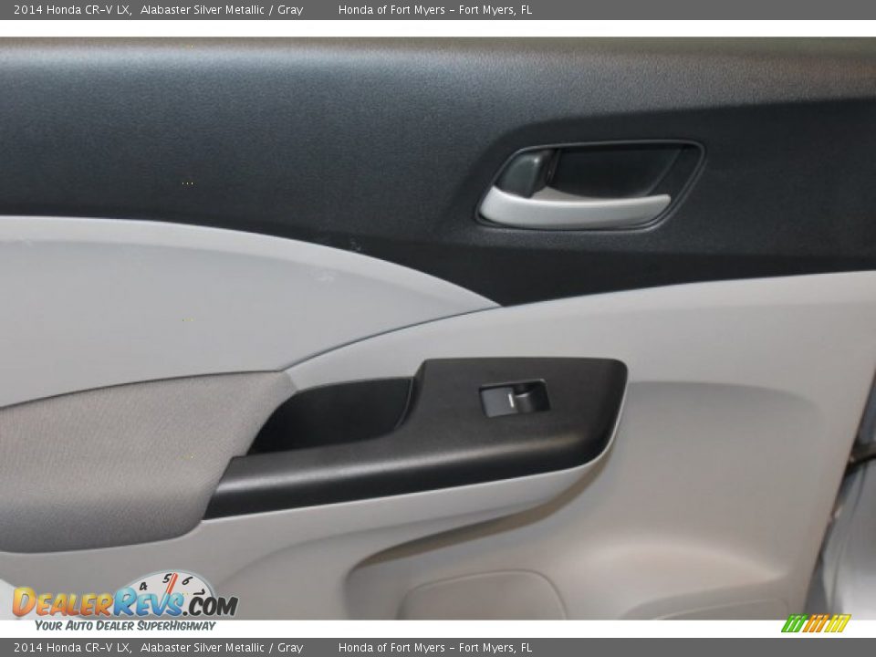 2014 Honda CR-V LX Alabaster Silver Metallic / Gray Photo #22