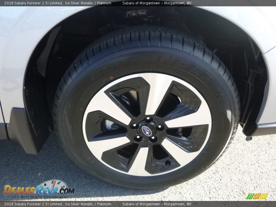 2018 Subaru Forester 2.5i Limited Ice Silver Metallic / Platinum Photo #2