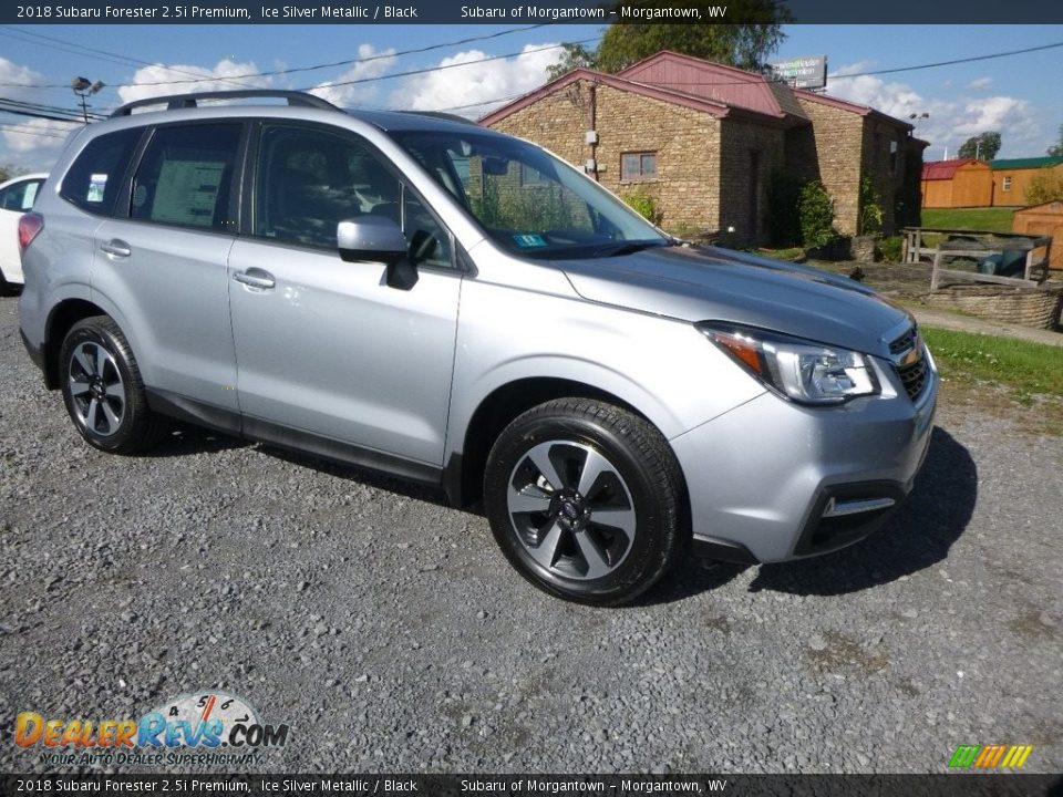 2018 Subaru Forester 2.5i Premium Ice Silver Metallic / Black Photo #1