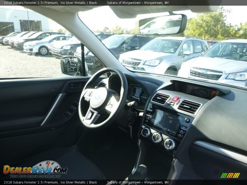 2018 Subaru Forester 2.5i Premium Ice Silver Metallic / Black Photo #10