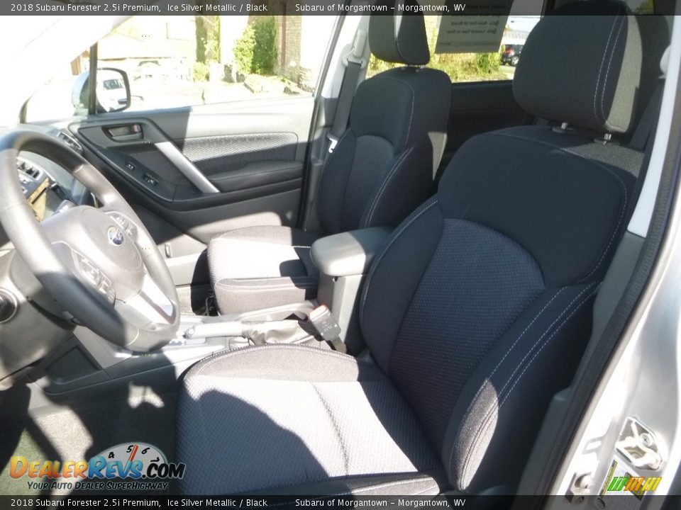 2018 Subaru Forester 2.5i Premium Ice Silver Metallic / Black Photo #14