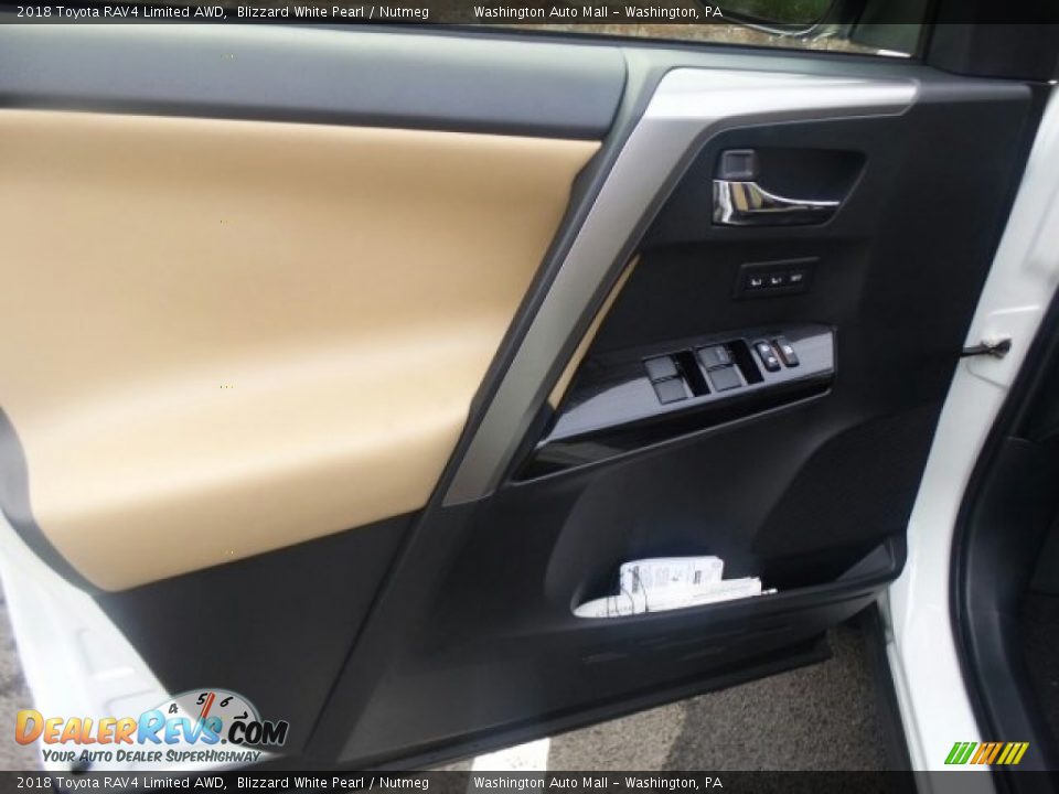 Door Panel of 2018 Toyota RAV4 Limited AWD Photo #14