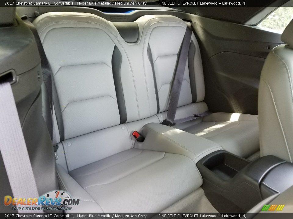 2017 Chevrolet Camaro LT Convertible Hyper Blue Metallic / Medium Ash Gray Photo #12