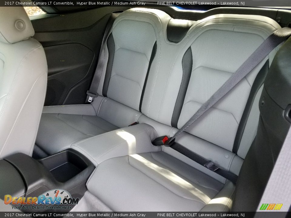 2017 Chevrolet Camaro LT Convertible Hyper Blue Metallic / Medium Ash Gray Photo #15