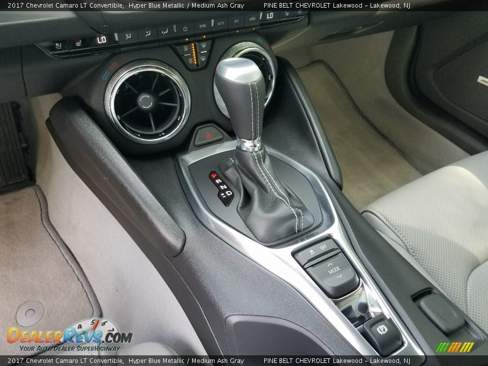 2017 Chevrolet Camaro LT Convertible Hyper Blue Metallic / Medium Ash Gray Photo #20