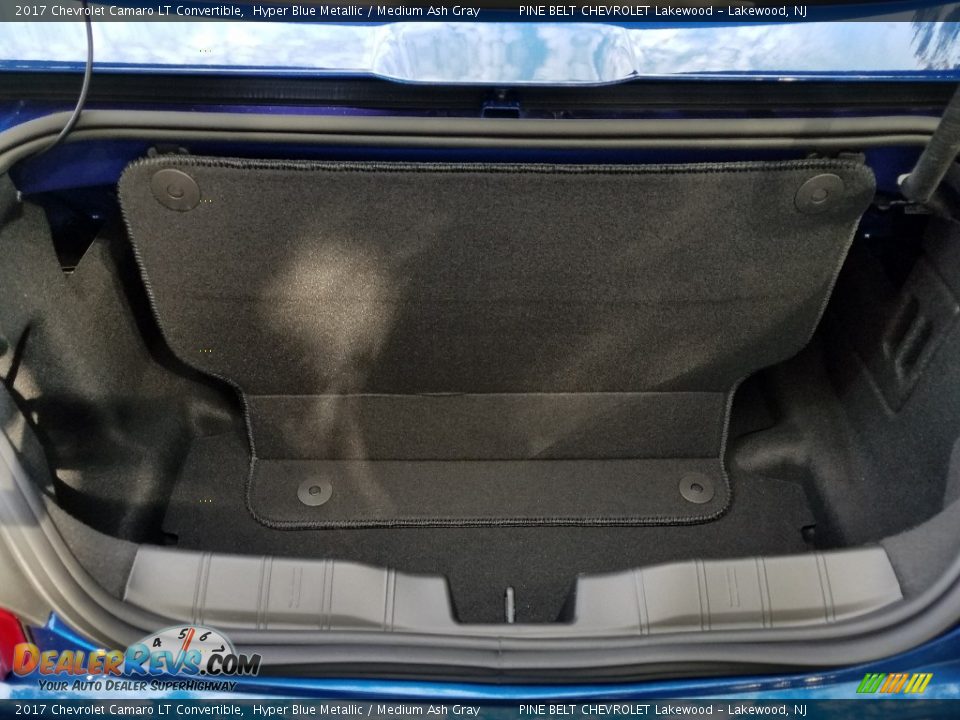 2017 Chevrolet Camaro LT Convertible Hyper Blue Metallic / Medium Ash Gray Photo #23