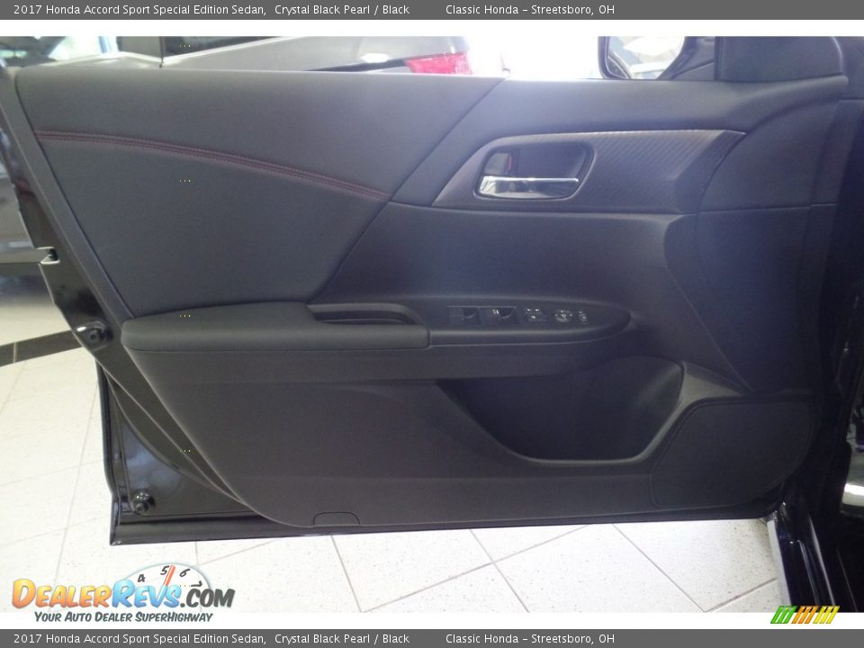 2017 Honda Accord Sport Special Edition Sedan Crystal Black Pearl / Black Photo #8