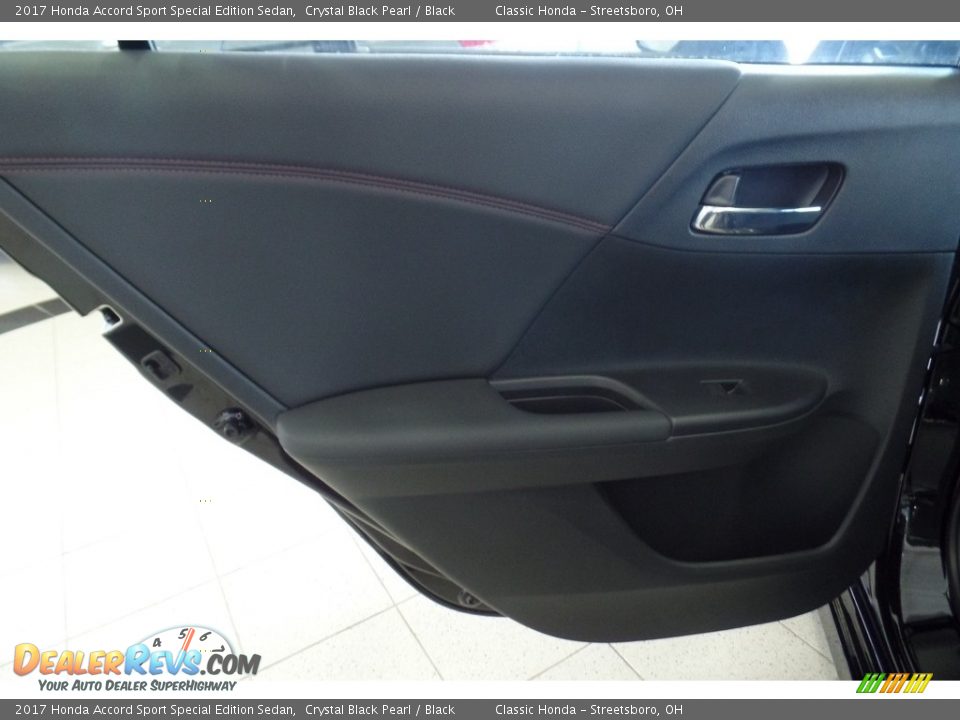 2017 Honda Accord Sport Special Edition Sedan Crystal Black Pearl / Black Photo #9