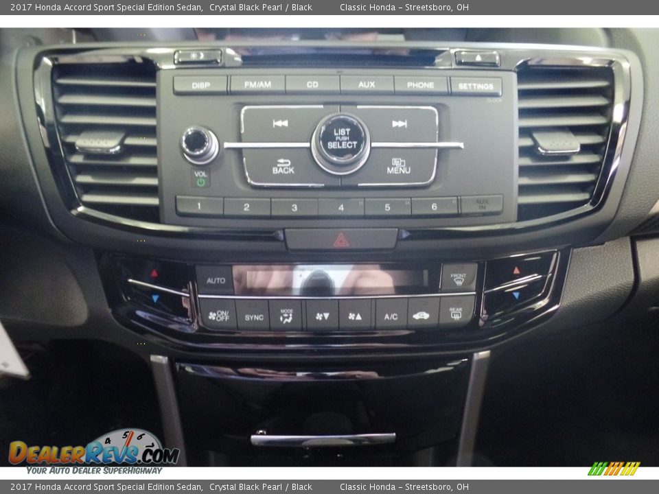 2017 Honda Accord Sport Special Edition Sedan Crystal Black Pearl / Black Photo #10