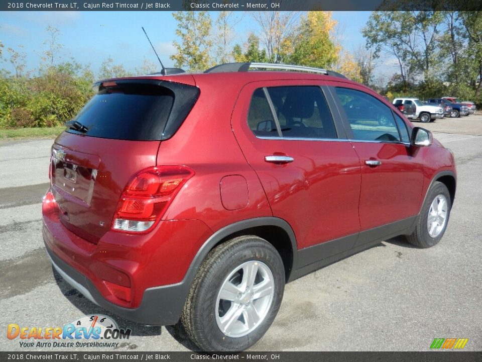 2018 Chevrolet Trax LT Cajun Red Tintcoat / Jet Black Photo #4