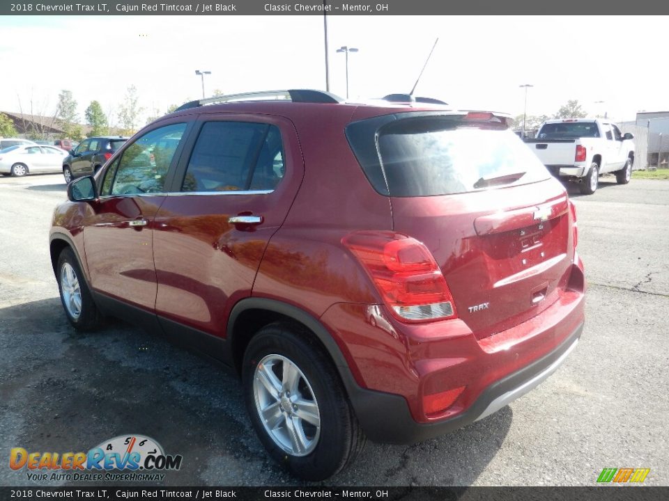 2018 Chevrolet Trax LT Cajun Red Tintcoat / Jet Black Photo #5