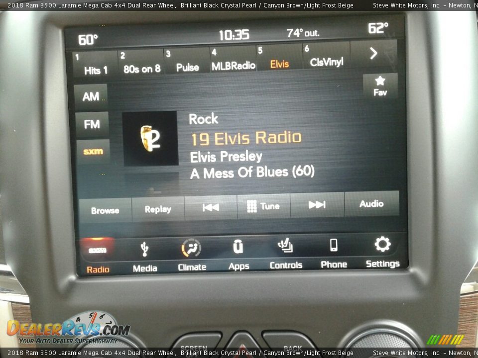 2018 Ram 3500 Laramie Mega Cab 4x4 Dual Rear Wheel Brilliant Black Crystal Pearl / Canyon Brown/Light Frost Beige Photo #22