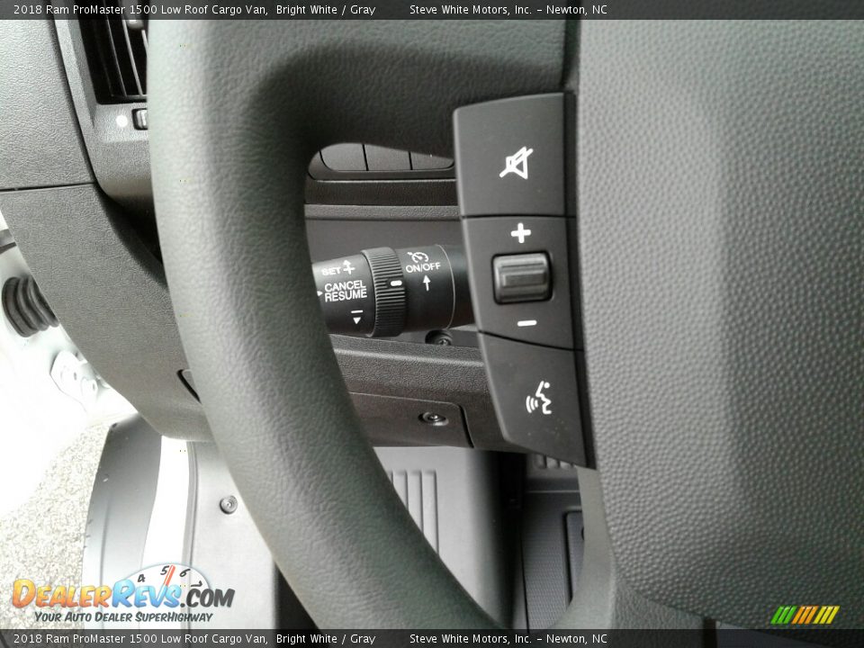 Controls of 2018 Ram ProMaster 1500 Low Roof Cargo Van Photo #11