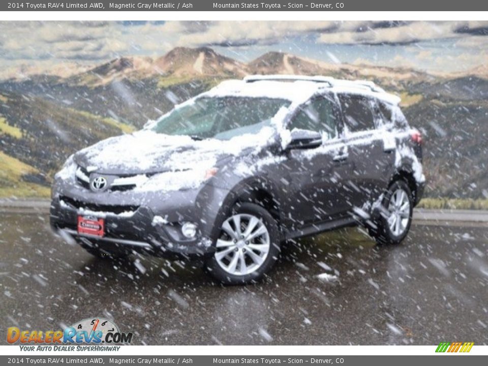 2014 Toyota RAV4 Limited AWD Magnetic Gray Metallic / Ash Photo #5