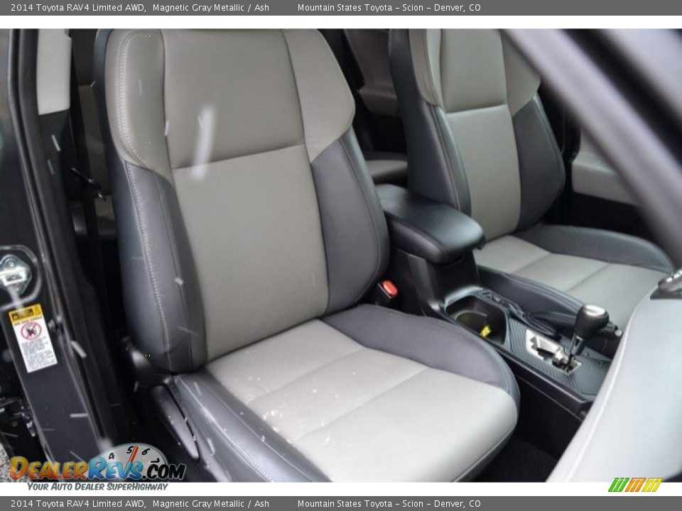 2014 Toyota RAV4 Limited AWD Magnetic Gray Metallic / Ash Photo #19