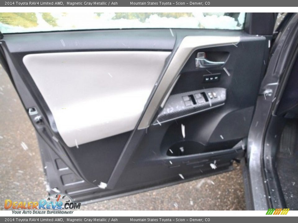 2014 Toyota RAV4 Limited AWD Magnetic Gray Metallic / Ash Photo #25