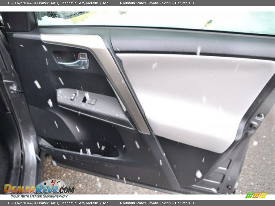 2014 Toyota RAV4 Limited AWD Magnetic Gray Metallic / Ash Photo #26