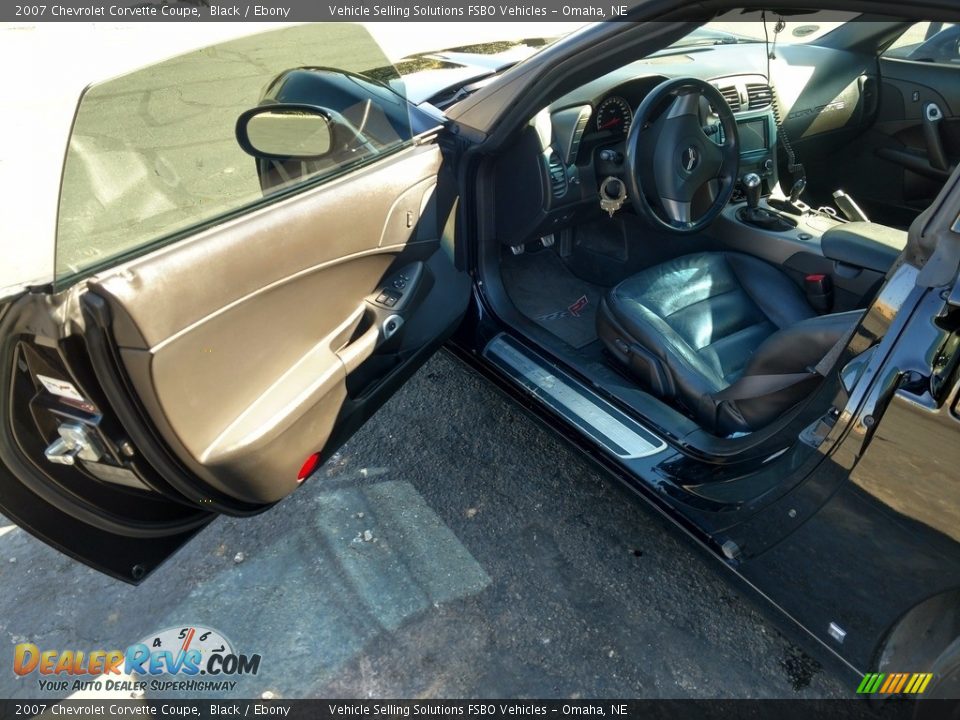 2007 Chevrolet Corvette Coupe Black / Ebony Photo #1