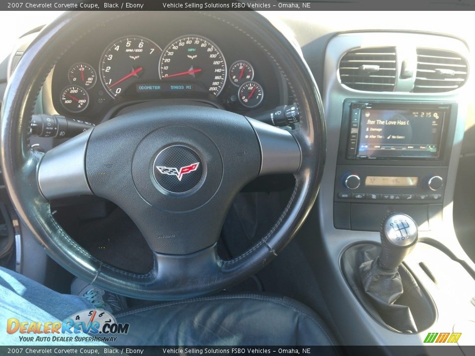 2007 Chevrolet Corvette Coupe Black / Ebony Photo #4