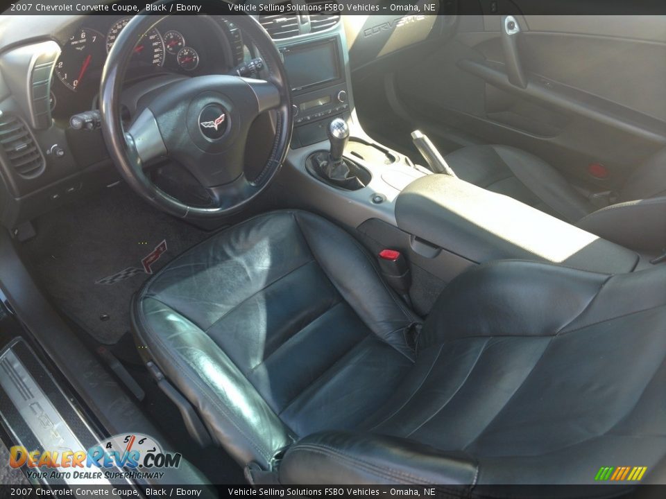 2007 Chevrolet Corvette Coupe Black / Ebony Photo #5