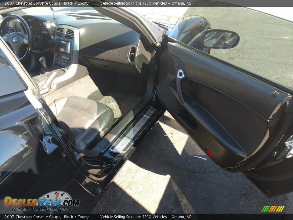 2007 Chevrolet Corvette Coupe Black / Ebony Photo #6