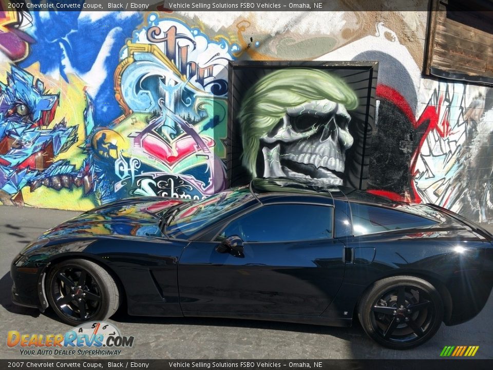 2007 Chevrolet Corvette Coupe Black / Ebony Photo #7