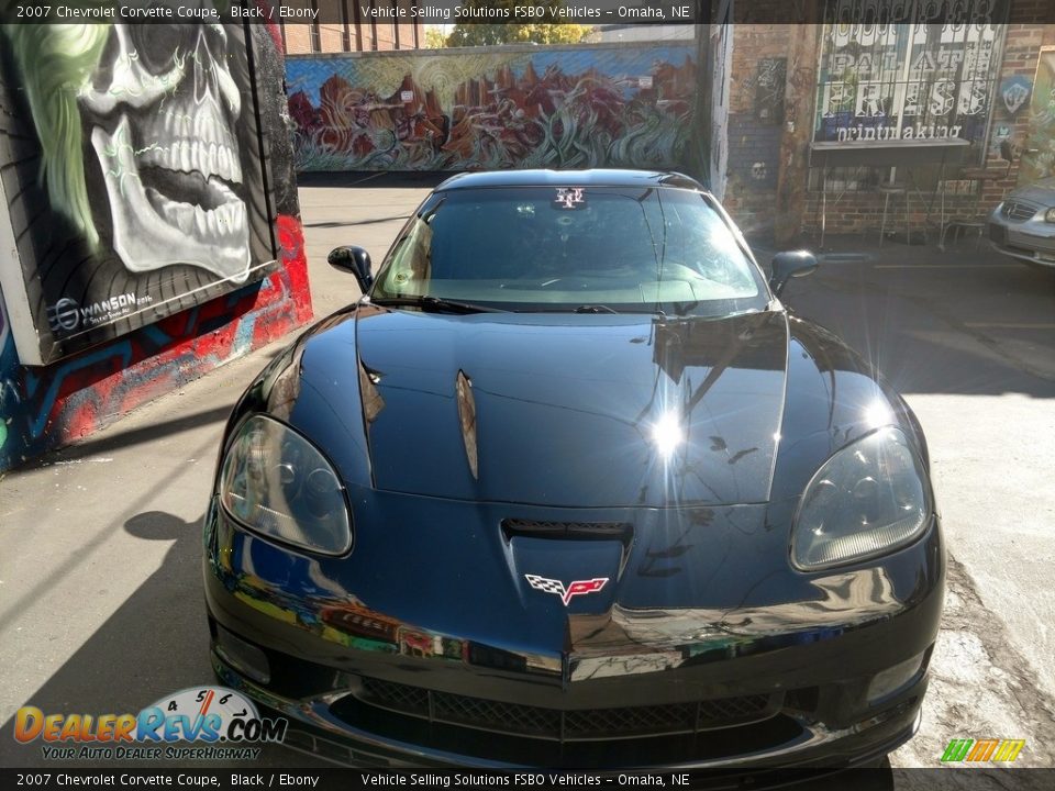 2007 Chevrolet Corvette Coupe Black / Ebony Photo #8