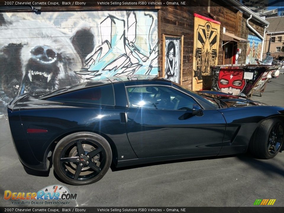 2007 Chevrolet Corvette Coupe Black / Ebony Photo #9