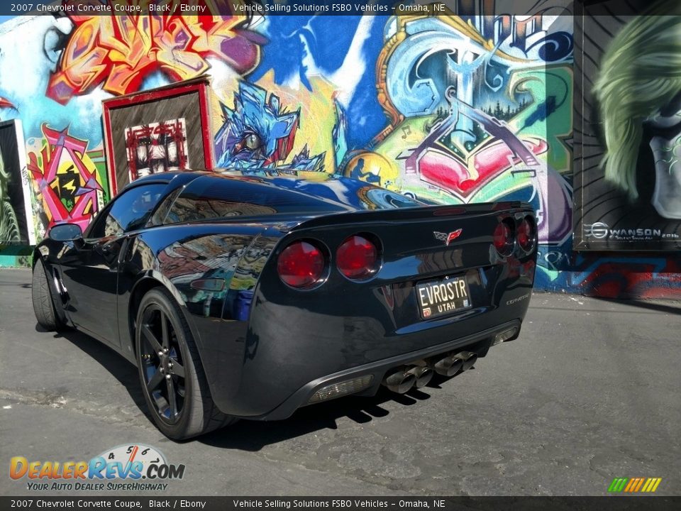 2007 Chevrolet Corvette Coupe Black / Ebony Photo #10