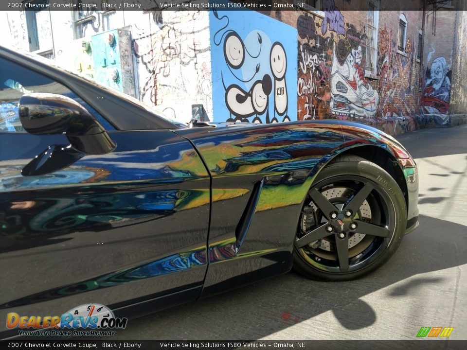 2007 Chevrolet Corvette Coupe Black / Ebony Photo #13